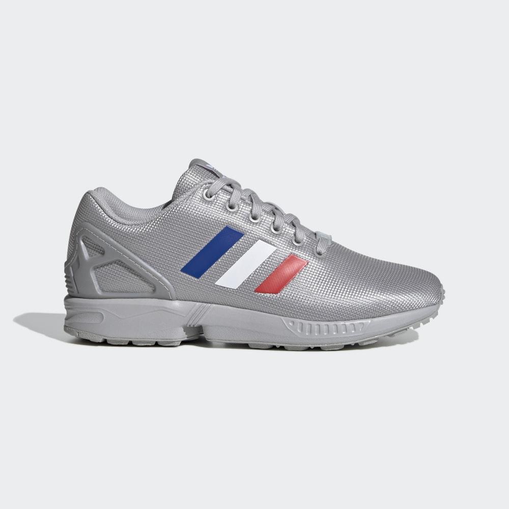 Originals Adidas ZX Flux Barbati Romania - Gri/Albi/Albastru Regal FV7920